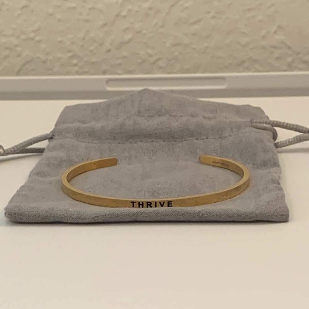 MantraBand Gold “Thrive Bracelet